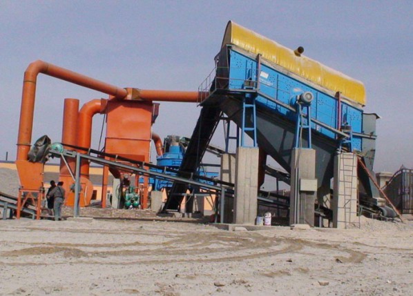 振動(dòng)篩除塵器